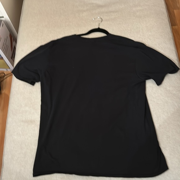 Men’s Large Gildan T-Shirt Paint Dripping Music Note - Picture 4 of 4